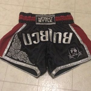 Used InFightStyle Muay Thai Shorts Sz M